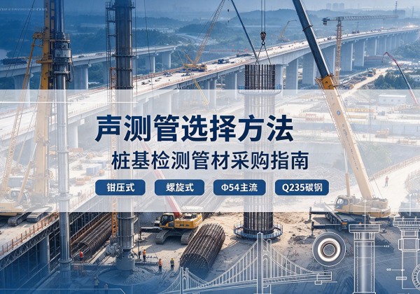 金秀声测管选型标准